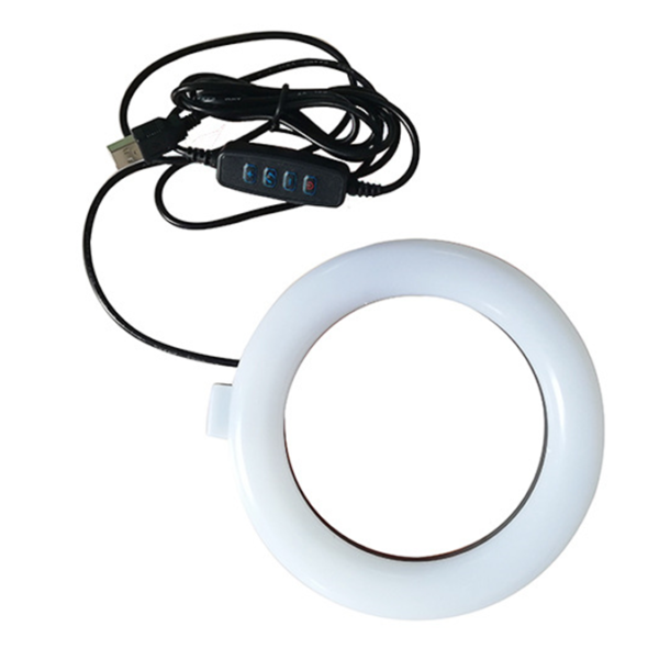 6inch selfie ring light with switch dimmer