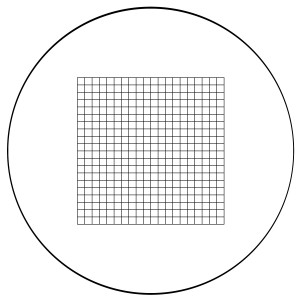 index grid pattern reticle