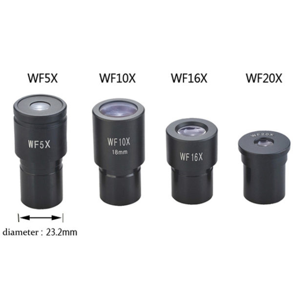 WF5X WF10X WF15X WF16X WF20X WF25X Biological Microscope Lens Microscope Eyepieces Wide Angle Lens Monocular Part003