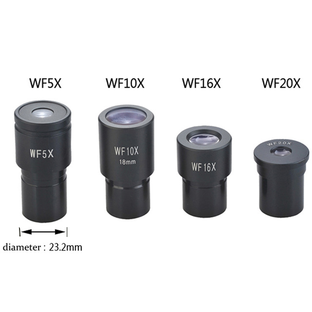 DM-WF008 Wide Angle Lens WF15X/13mm Eyepiece for Biological Microscope Mounting Size 23.2 