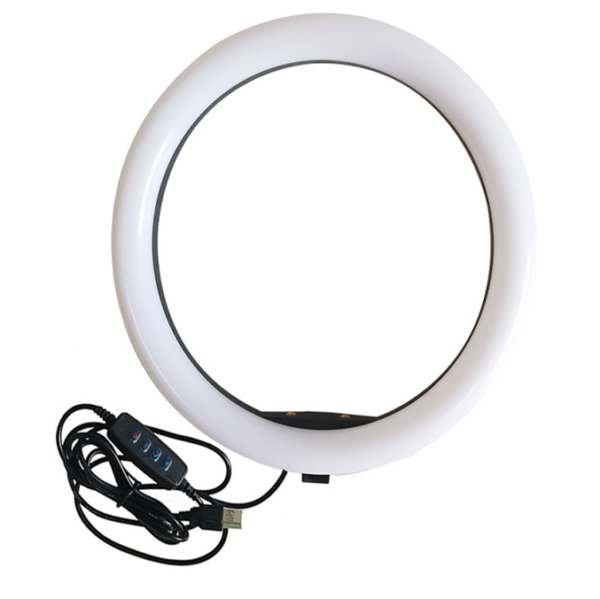 12inch selfie ring light cameral photograph lighting with switch dimmer