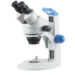zoom stereo microscope with portable handle