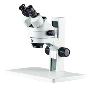 trinocular stereo zoom microscope track stand