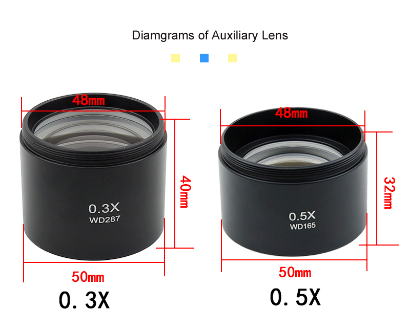 Barlow Lens 0.3X 0.5X